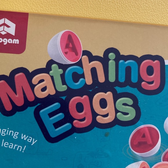 Googam MATCHING EGGS (alphabet & colors) - Picture 4 of 13